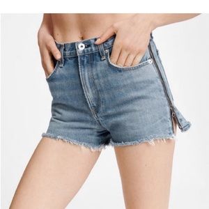 Rag and bone zipper shorts